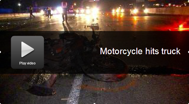 Strange Motorcycle Accident