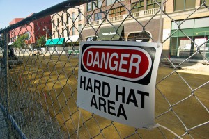 hard hat area