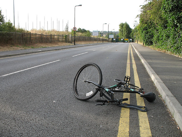 Female Cyclist Critically Injured in a Hit-and-Run Incident